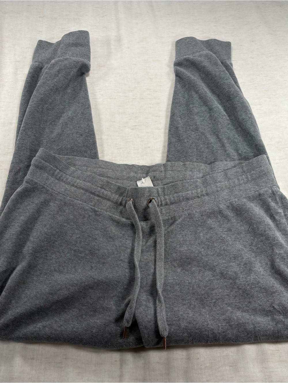 H&M Women’s Gray Drawstring Knit Jogger Pants